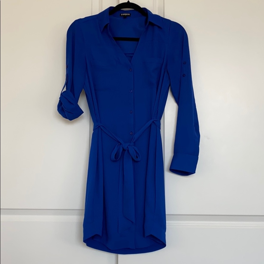 Express portifino shirt dress